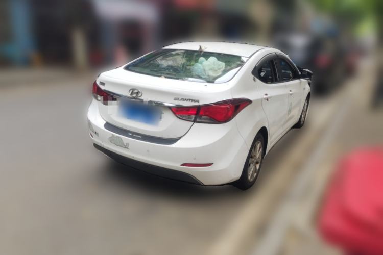 Used Hyundai Elantra (5th Generation / Langdong) 2016 1.6L Automatic Smart Version Rear Right 45 Deg