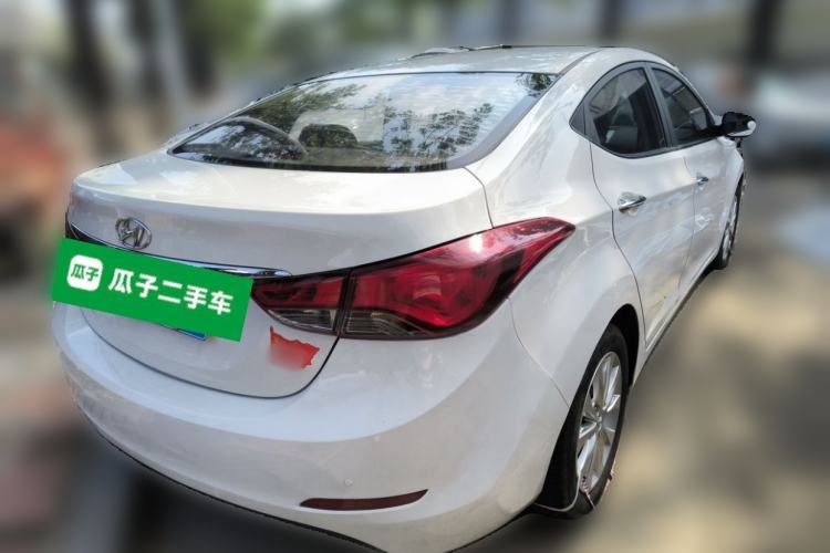 Used Hyundai Elantra (5th Generation / Langdong) 2016 1.6L Automatic Prestige Model Rear Right 45 Deg