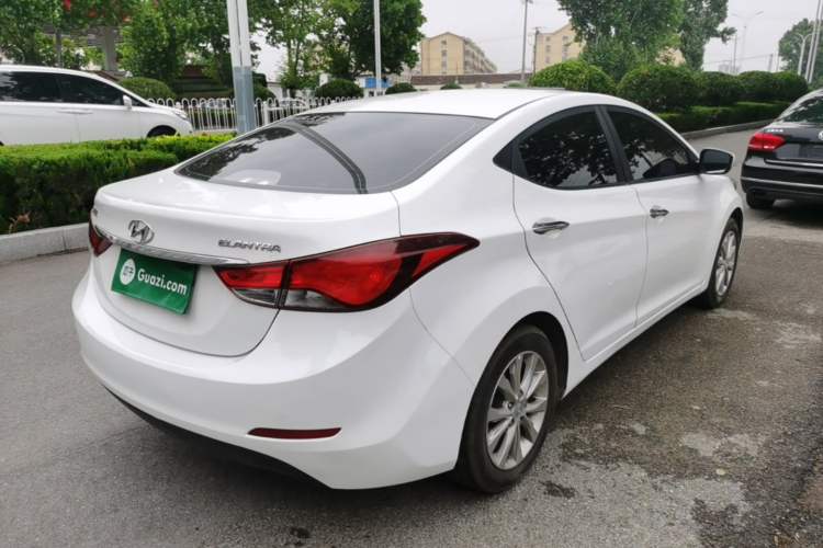 Used Hyundai Elantra (5th Generation / Langdong) 2016 1.6L Automatic Prestige Model Rear Right 45 Deg