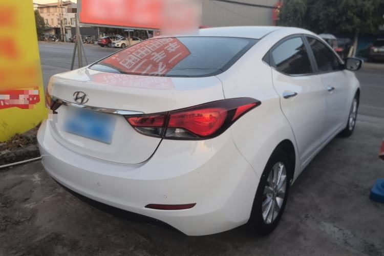 Used Hyundai Elantra (5th Generation / Langdong) 2016 1.6L Automatic Prestige Model Rear Right 45 Deg