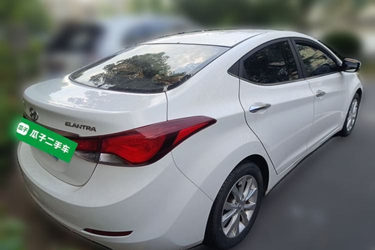 Used Hyundai Elantra (5th Generation / Langdong) 2016 1.6L Automatic Prestige Model Rear Right 45 Deg