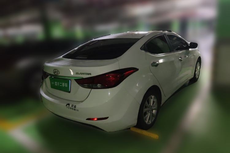 Used Hyundai Elantra (5th Generation / Langdong) 2016 1.6L Manual Fashion Edition Rear Right 45 Deg