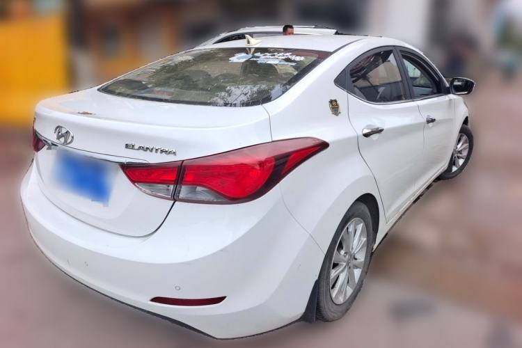 Used Hyundai Elantra (5th Generation / Langdong) 2016 1.6L Automatic Prestige Model Rear Right 45 Deg