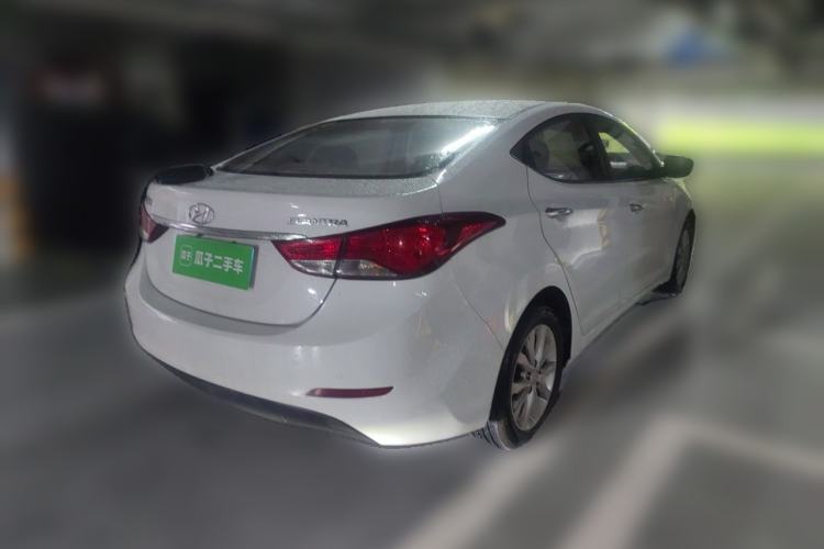 Used Hyundai Elantra (5th Generation / Langdong) 2016 1.6L Automatic Prestige Model Rear Right 45 Deg
