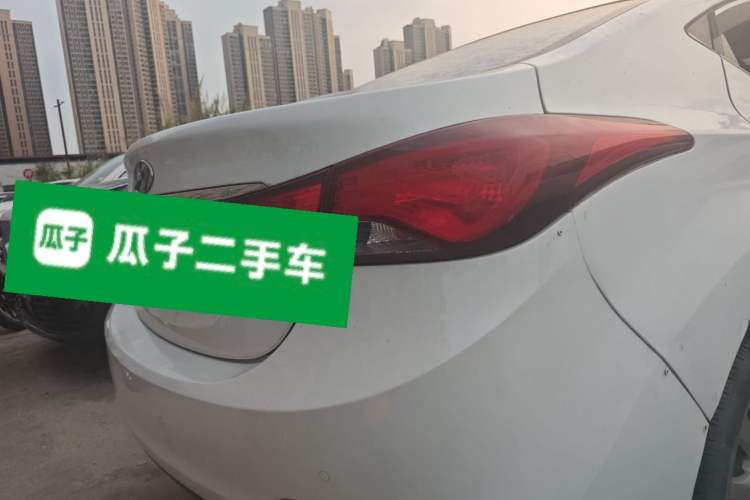 Used Hyundai Elantra (5th Generation / Langdong) 2016 1.6L Automatic Smart Version Rear Right 45 Deg