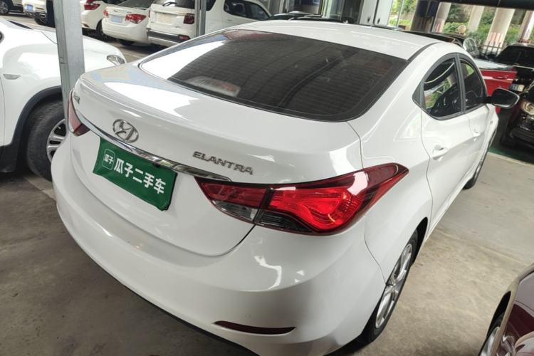 Used Hyundai Elantra (5th Generation / Langdong) 2016 1.6L Automatic Smart Version Rear Right 45 Deg