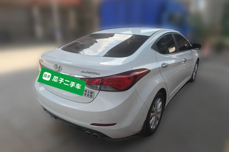 Used Hyundai Elantra (5th Generation / Langdong) 2016 1.6L Automatic Prestige Model Rear Right 45 Deg