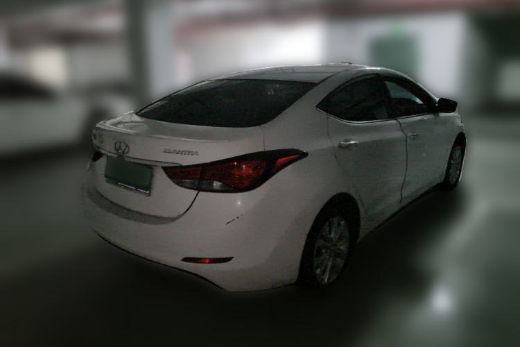 Used Hyundai Elantra (5th Generation / Langdong) 2016 1.6L Automatic Prestige Model Rear Right 45 Deg