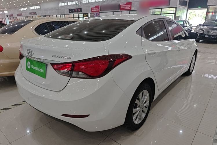 Used Hyundai Elantra (5th Generation / Langdong) 2016 1.6L Automatic Smart Version Rear Right 45 Deg
