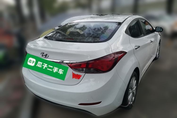 Used Hyundai Elantra (5th Generation / Langdong) 2016 1.6L Automatic Prestige Model Rear Right 45 Deg