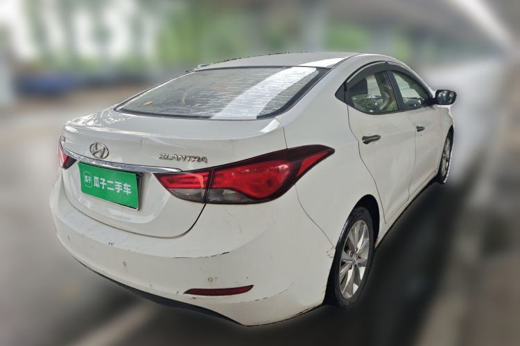Used Hyundai Elantra (5th Generation / Langdong) 2016 1.6L Automatic Prestige Model Rear Right 45 Deg