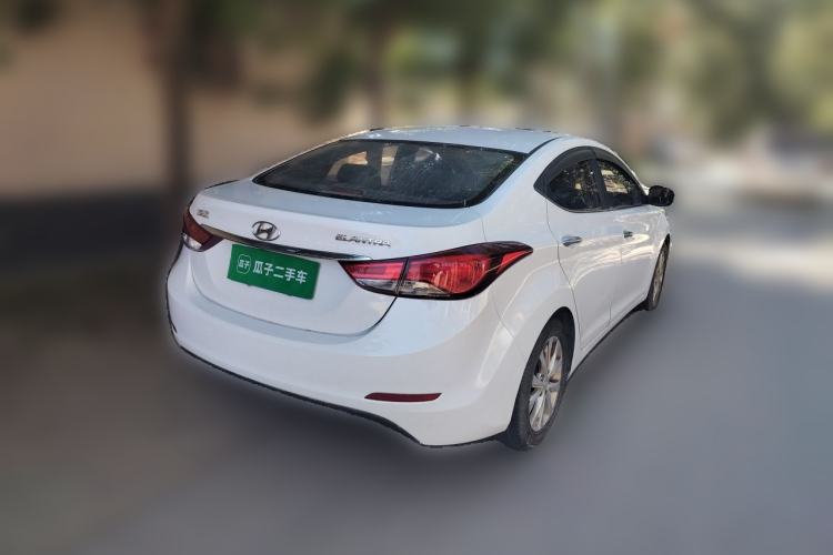 Used Hyundai Elantra (5th Generation / Langdong) 2016 1.6L Automatic Prestige Model Rear Right 45 Deg