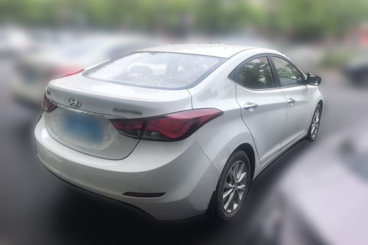 Used Hyundai Elantra (5th Generation / Langdong) 2016 1.6L Automatic Prestige Model Rear Right 45 Deg