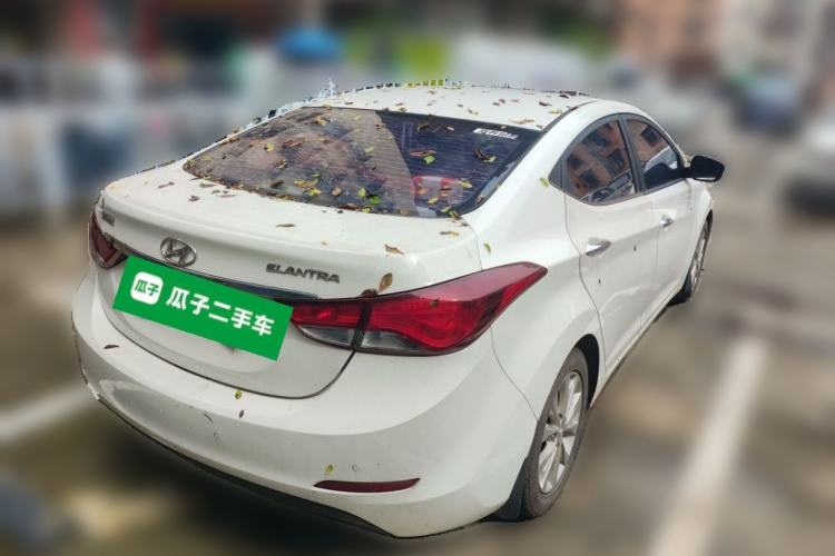 Used Hyundai Elantra (5th Generation / Langdong) 2016 1.6L Automatic Prestige Model Rear Right 45 Deg