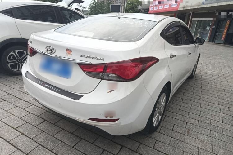 Used Hyundai Elantra (5th Generation / Langdong) 2016 1.6L Automatic Prestige Model Rear Right 45 Deg