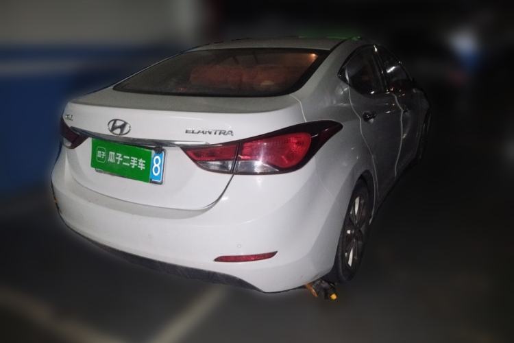 Used Hyundai Elantra (5th Generation / Langdong) 2016 1.6L Manual Luxury Model Rear Right 45 Deg