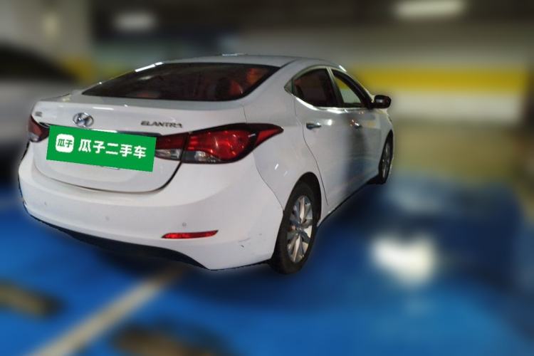 Used Hyundai Elantra (5th Generation / Langdong) 2016 1.6L Automatic Prestige Model Rear Right 45 Deg