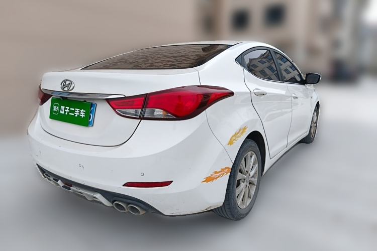 Used Hyundai Elantra (5th Generation / Langdong) 2016 1.6L Automatic Smart Version Rear Right 45 Deg
