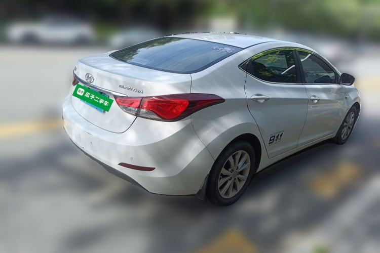 Used Hyundai Elantra (5th Generation / Langdong) 2016 1.6L Automatic Smart Version Rear Right 45 Deg