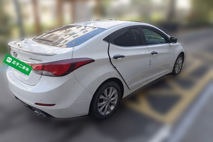 Used Hyundai Elantra (5th Generation / Langdong) 2016 1.6L Automatic Prestige Model Rear Right 45 Deg