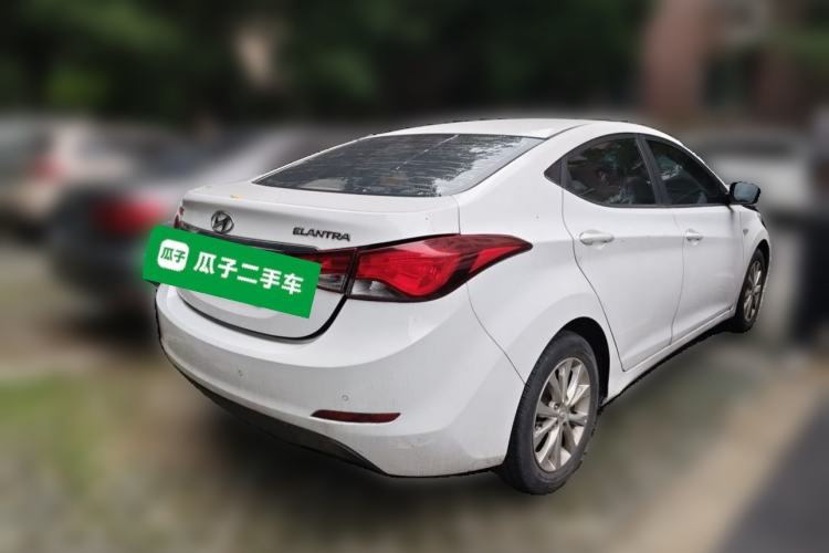 Used Hyundai Elantra (5th Generation / Langdong) 2016 1.6L Automatic Smart Version Rear Right 45 Deg