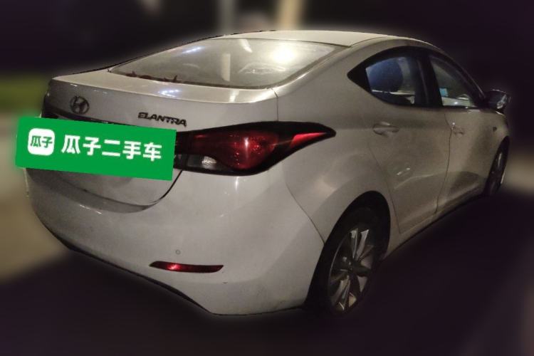 Used Hyundai Elantra (5th Generation / Langdong) 2016 1.6L Automatic Smart Version Rear Right 45 Deg