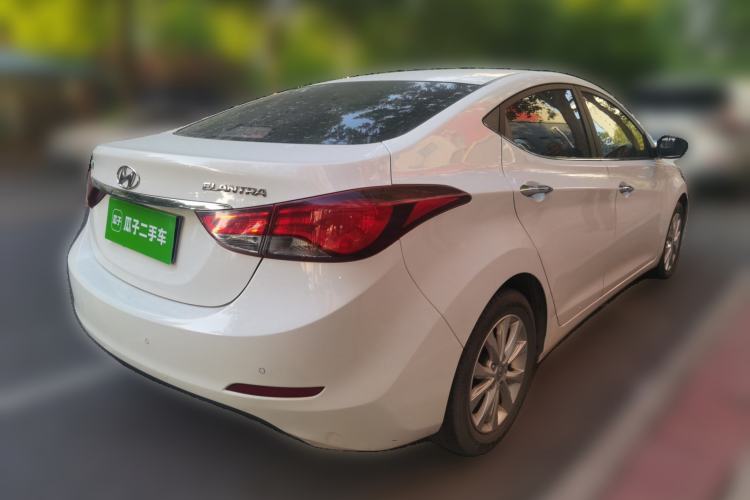 Used Hyundai Elantra (5th Generation / Langdong) 2016 1.6L Automatic Prestige Model Rear Right 45 Deg