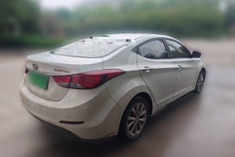 Used Hyundai Elantra (5th Generation / Langdong) 2016 1.6L Manual Luxury Model Rear Right 45 Deg