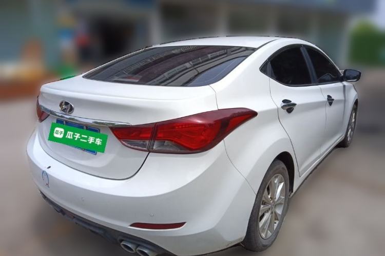 Used Hyundai Elantra (5th Generation / Langdong) 2016 1.6L Automatic Prestige Model Rear Right 45 Deg