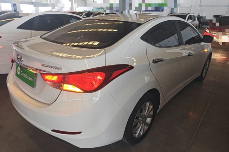 Used Hyundai Elantra (5th Generation / Langdong) 2016 1.6L Automatic Smart Version Rear Right 45 Deg