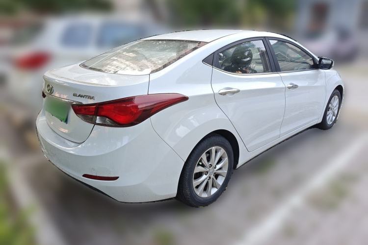 Used Hyundai Elantra (5th Generation / Langdong) 2016 1.6L Automatic Prestige Model Rear Right 45 Deg