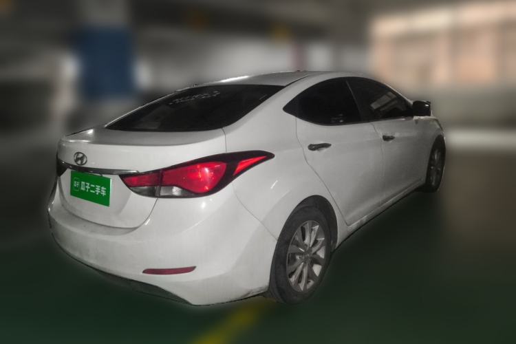 Used Hyundai Elantra (5th Generation / Langdong) 2016 1.6L Automatic Prestige Model Rear Right 45 Deg