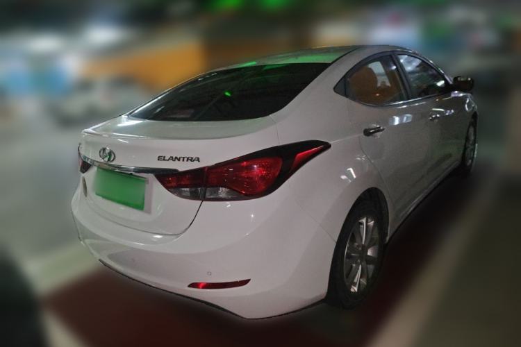 Used Hyundai Elantra (5th Generation / Langdong) 2016 1.6L Automatic Prestige Model Rear Right 45 Deg