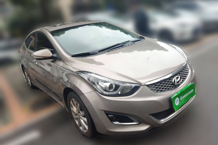 Used Hyundai Elantra (5th Generation / Langdong) 2016 1.6L Automatic Prestige Model Front Right 45 Deg