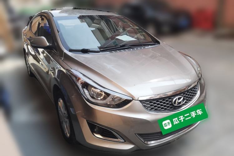 Used Hyundai Elantra (5th Generation / Langdong) 2016 1.6L Automatic Smart Version Front Right 45 Deg