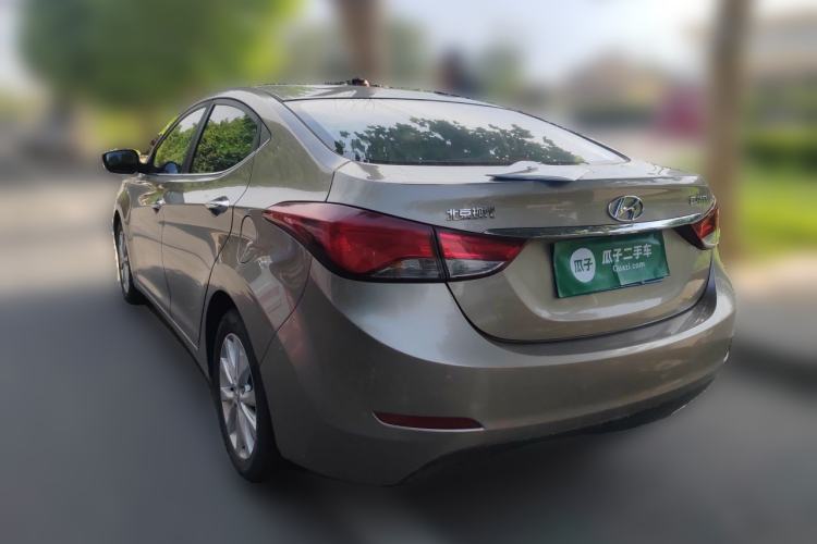 Used Hyundai Elantra (5th Generation / Langdong) 2016 1.6L Automatic Prestige Model Rear Left 45 Deg