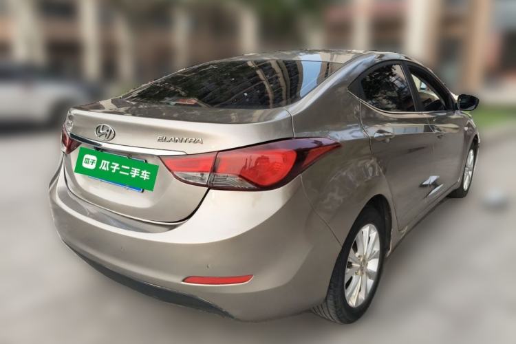 Used Hyundai Elantra (5th Generation / Langdong) 2016 1.6L Automatic Smart Version Rear Right 45 Deg