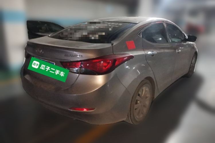 Used Hyundai Elantra (5th Generation / Langdong) 2016 1.6L Manual Luxury Model Rear Right 45 Deg