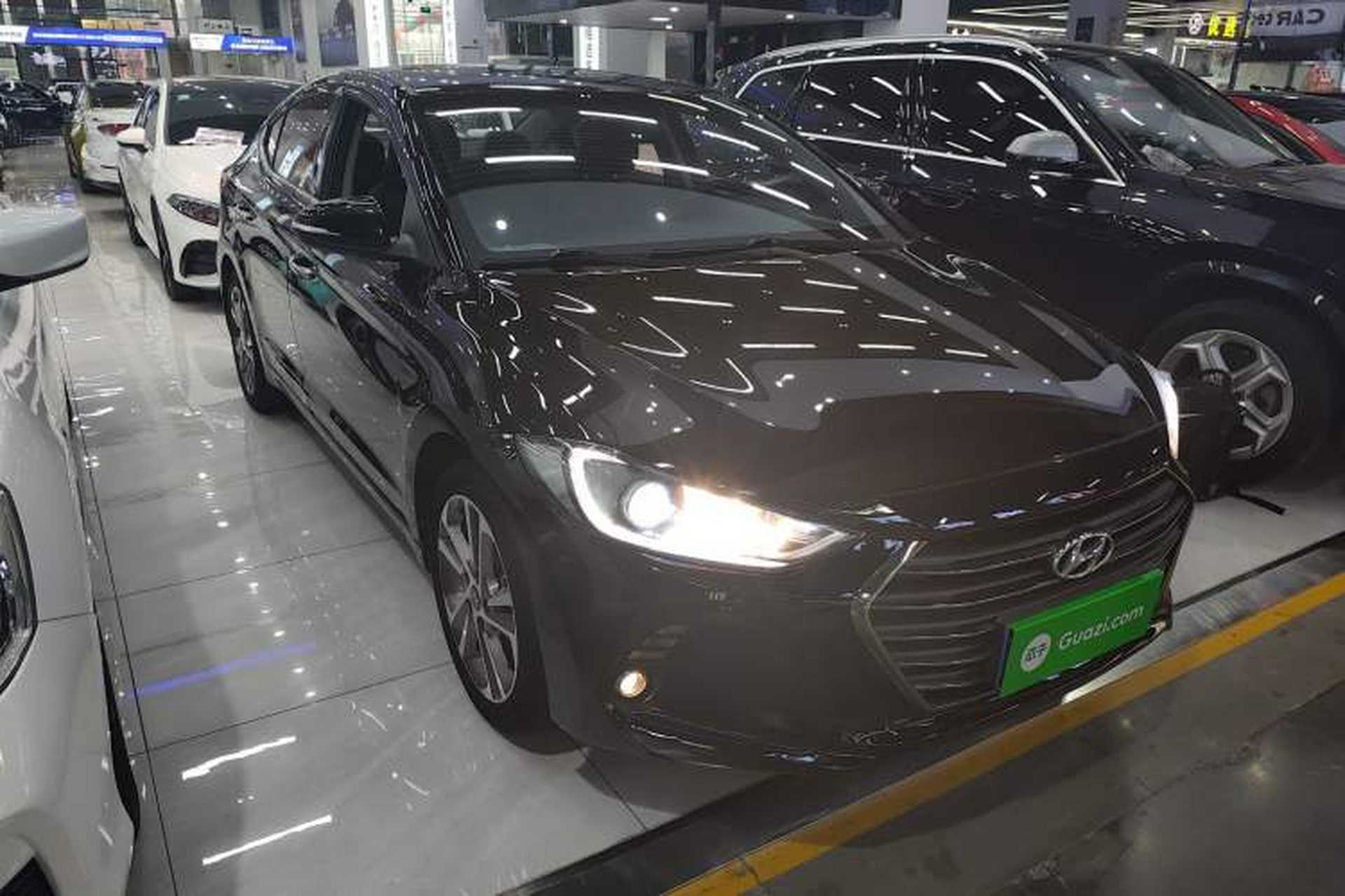 Used Hyundai Elantra (6th Generation / Lingdong) 2016 1.6L Automatic ZhiXuan – Elite Version Front Right 45 Deg
