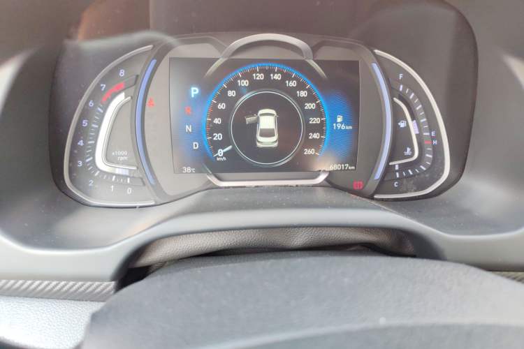 Used Hyundai Elantra (6th Generation / Lingdong) 2019 1.4T Dual-Clutch Xuan Dong · Dynamic Model Odometer Close Up