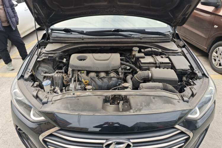 Used Hyundai Elantra (6th Generation / Lingdong) 2016 1.6L Automatic ZhiXuan – Elite Version Engine Bay