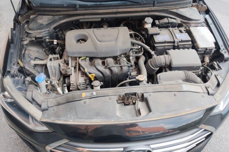 Used Hyundai Elantra (6th Generation / Lingdong) 2016 1.6L Automatic ZhiXuan – Elite Version Engine Bay