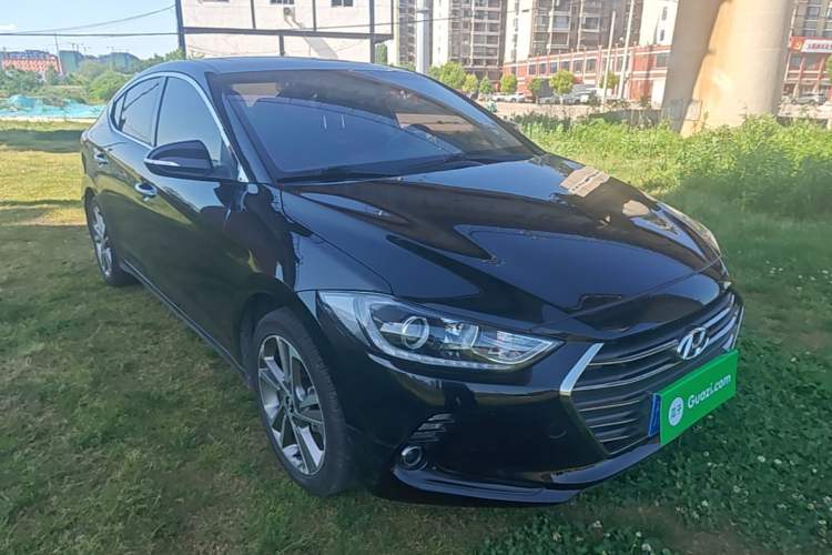Used Hyundai Elantra (6th Generation / Lingdong) 2016 1.6L Automatic ZhiXuan – Elite Version Front Right 45 Deg