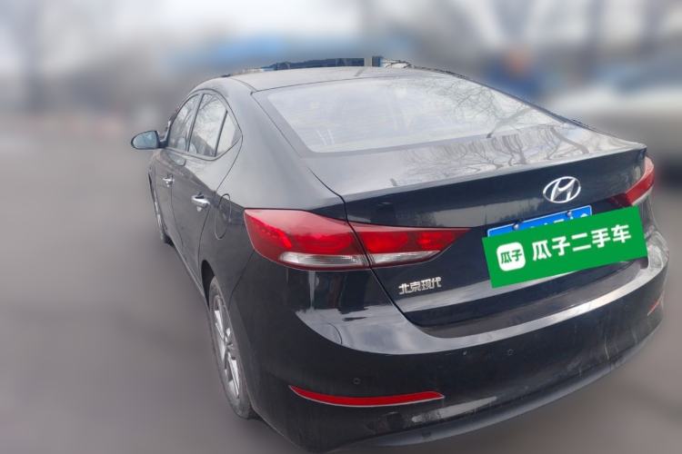 Used Hyundai Elantra (6th Generation / Lingdong) 2016 1.6L Manual ZhiXuan · Dynamic Model Rear Left 45 Deg
