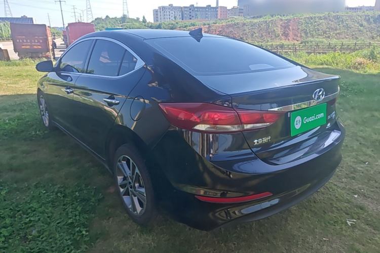 Used Hyundai Elantra (6th Generation / Lingdong) 2016 1.6L Automatic ZhiXuan – Elite Version Rear Left 45 Deg