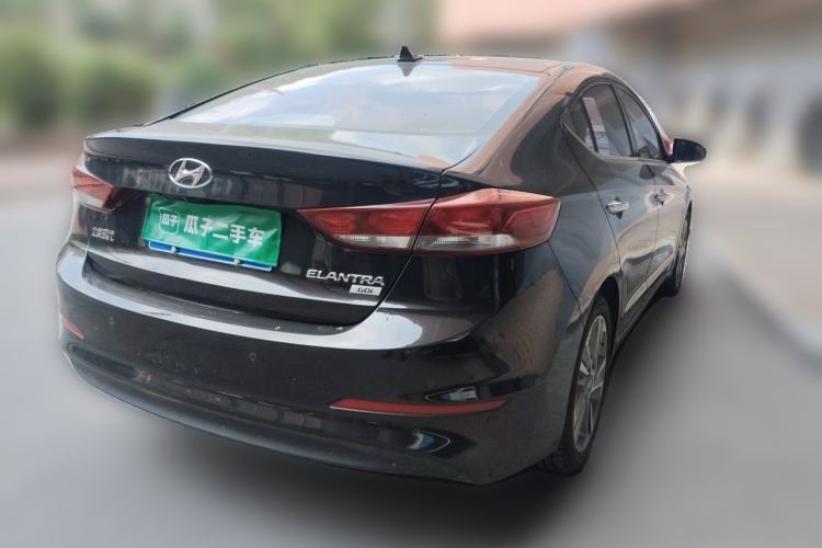 Used Hyundai Elantra (6th Generation / Lingdong) 2016 1.6L Automatic ZhiXuan – Elite Version Rear Right 45 Deg