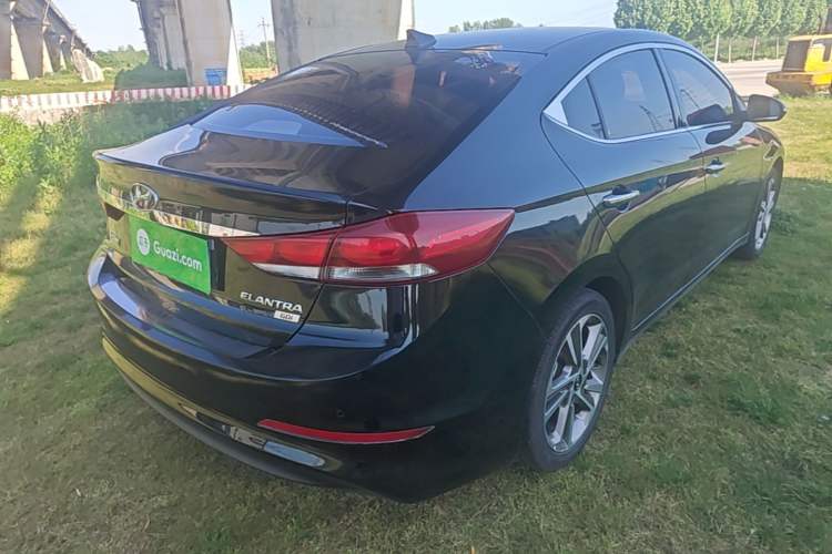 Used Hyundai Elantra (6th Generation / Lingdong) 2016 1.6L Automatic ZhiXuan – Elite Version Rear Right 45 Deg