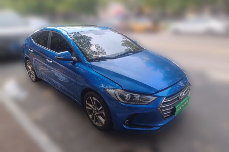 Used Hyundai Elantra (6th Generation / Lingdong) 2016 1.6L Automatic ZhiXuan · Luxury Version Front Right 45 Deg