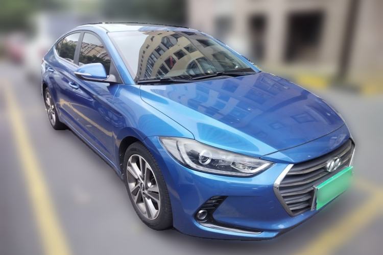 Used Hyundai Elantra (6th Generation / Lingdong) 2016 1.6L Automatic ZhiXuan – Elite Version Front Right 45 Deg