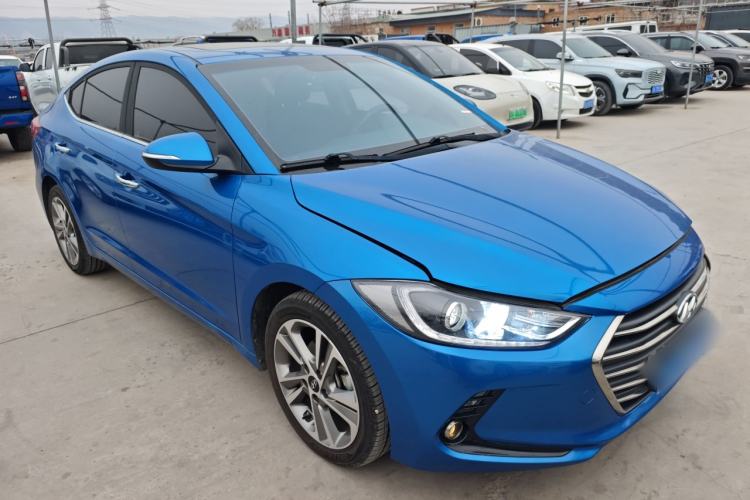 Used Hyundai Elantra (6th Generation / Lingdong) 2016 1.6L Automatic ZhiXuan – Elite Version Front Right 45 Deg